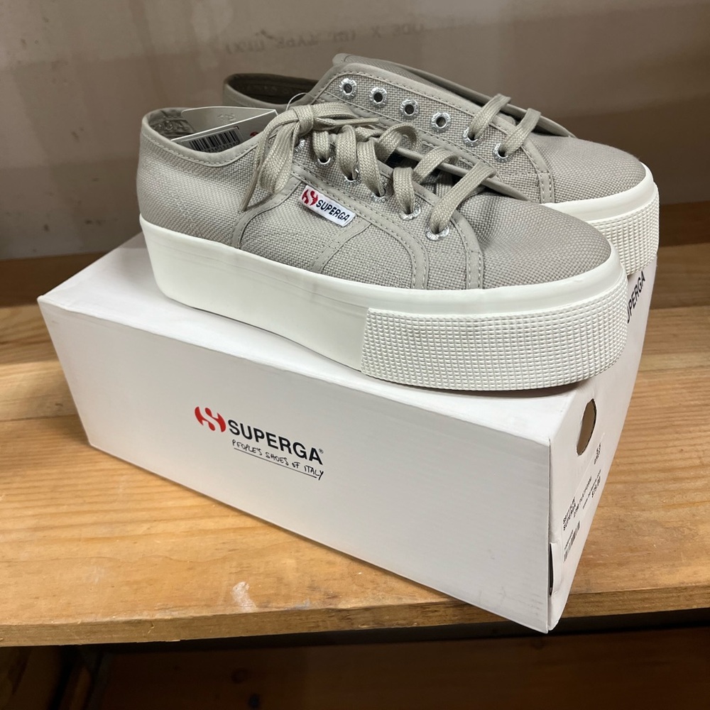 Superga 2790 Platform Grey